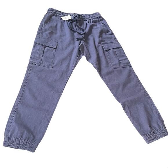 NWT Women's J. Crew Navy Linen Blend Pants size M - Picture 3 of 13